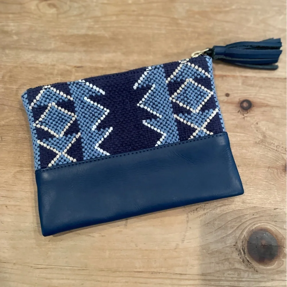 Bloom & Give vegan leather wallet accessories bag Aztec Boho Southwestern